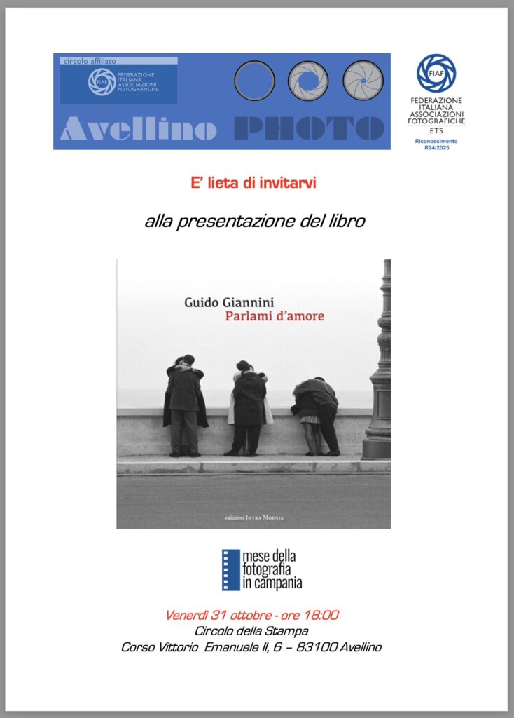 Locandina - del Libro Parlami d'Amore di Guido Giannini