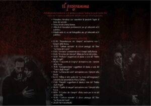 Rocca dei Vampiri - Programma