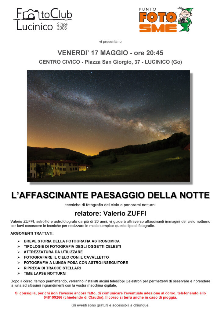 2019 locandina serata astronomica