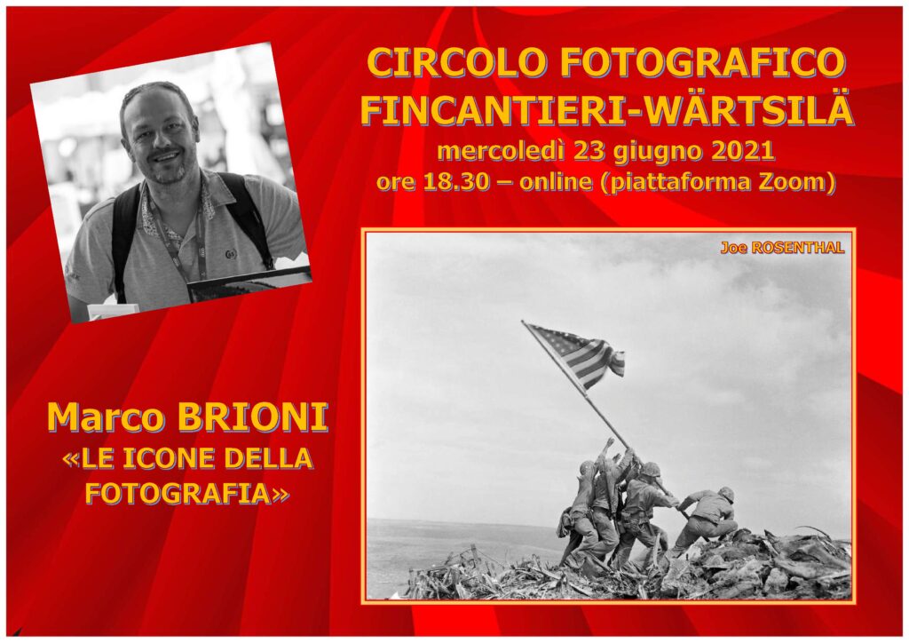 20210623 online Marco Brioni Circolo fotografico cantieri Wartsila locandina