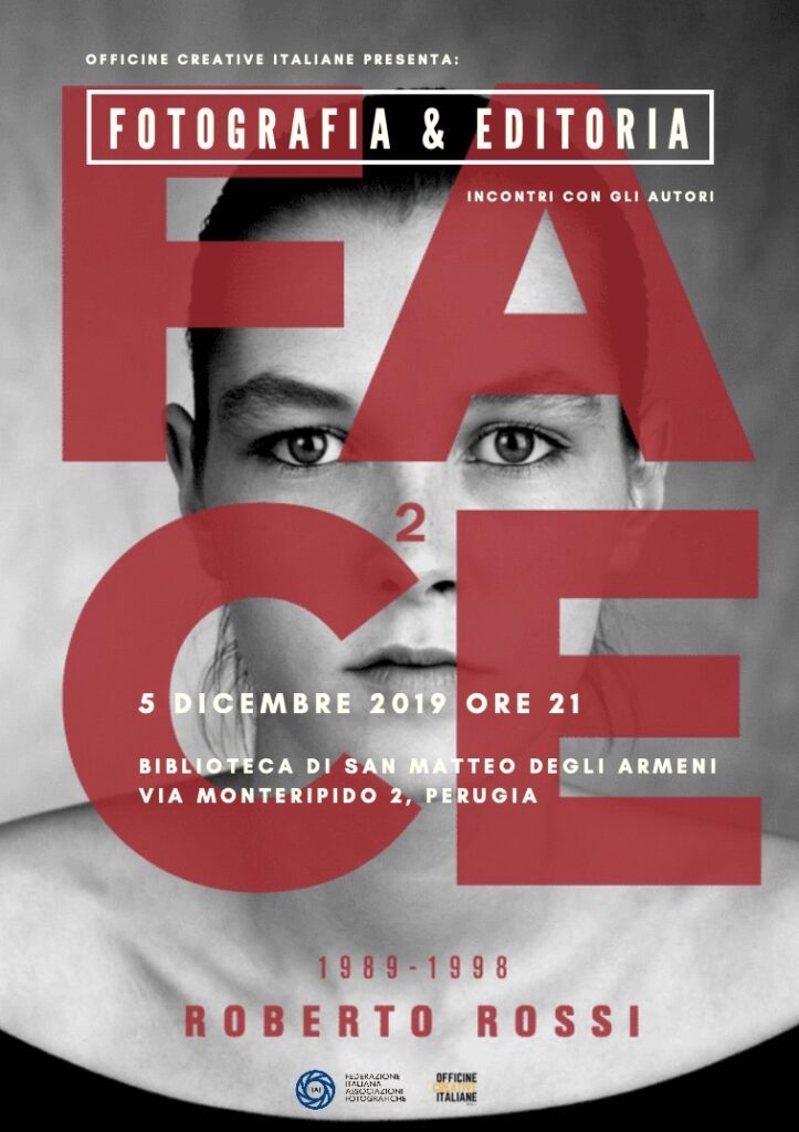 Copertina volume FACE/FACCE di Roberto Rossi