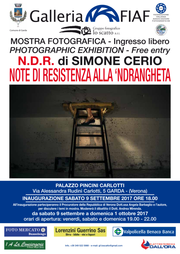 Simone Cerio Galleria FIAF Garda settembre 2017