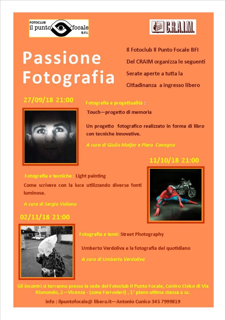 20180927 1102 Vicenza Passione Fotografia Il Punto Focale