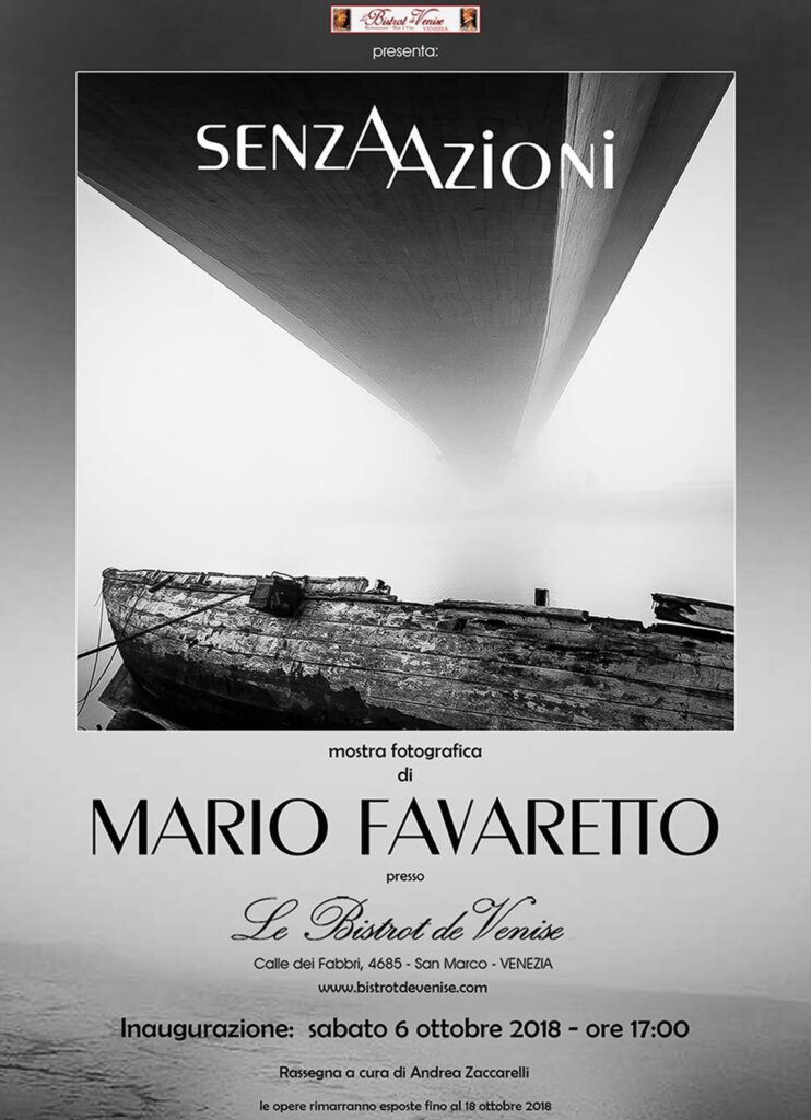 20181006 1018 Venezia Mario Favaretto Senza Azioni