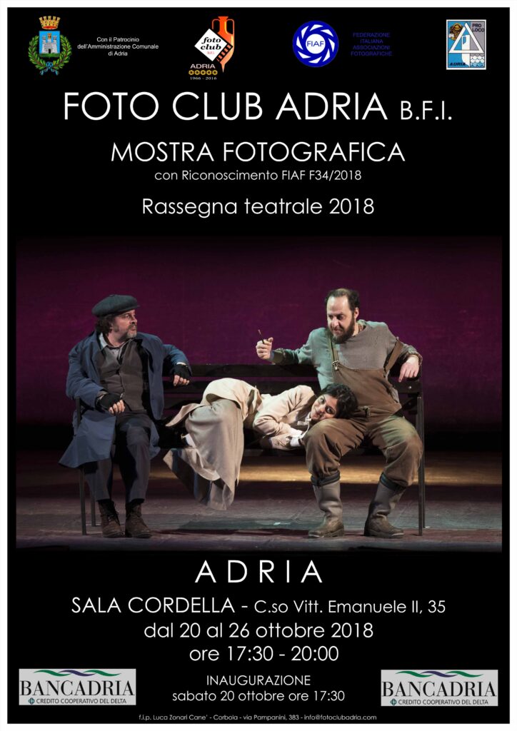 2018-10-20 fc Adria Rassegna teatrale 2018