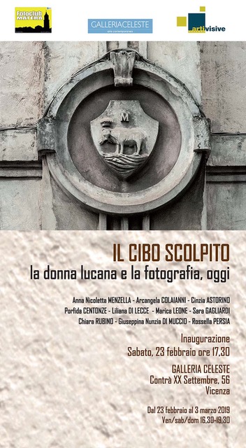 20190223 0303 Vicenza Fotoclub Matera Cibo scolpito locandina