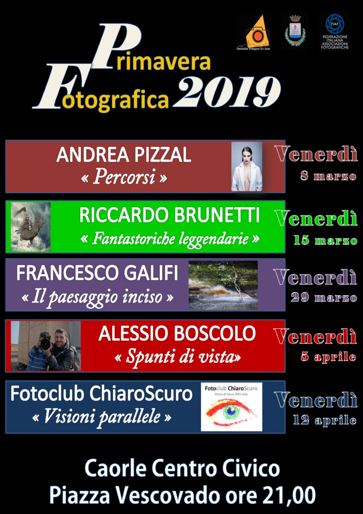 20190308 0412 Caorle El Bragosso Primavera Fotografica 2019 volantino
