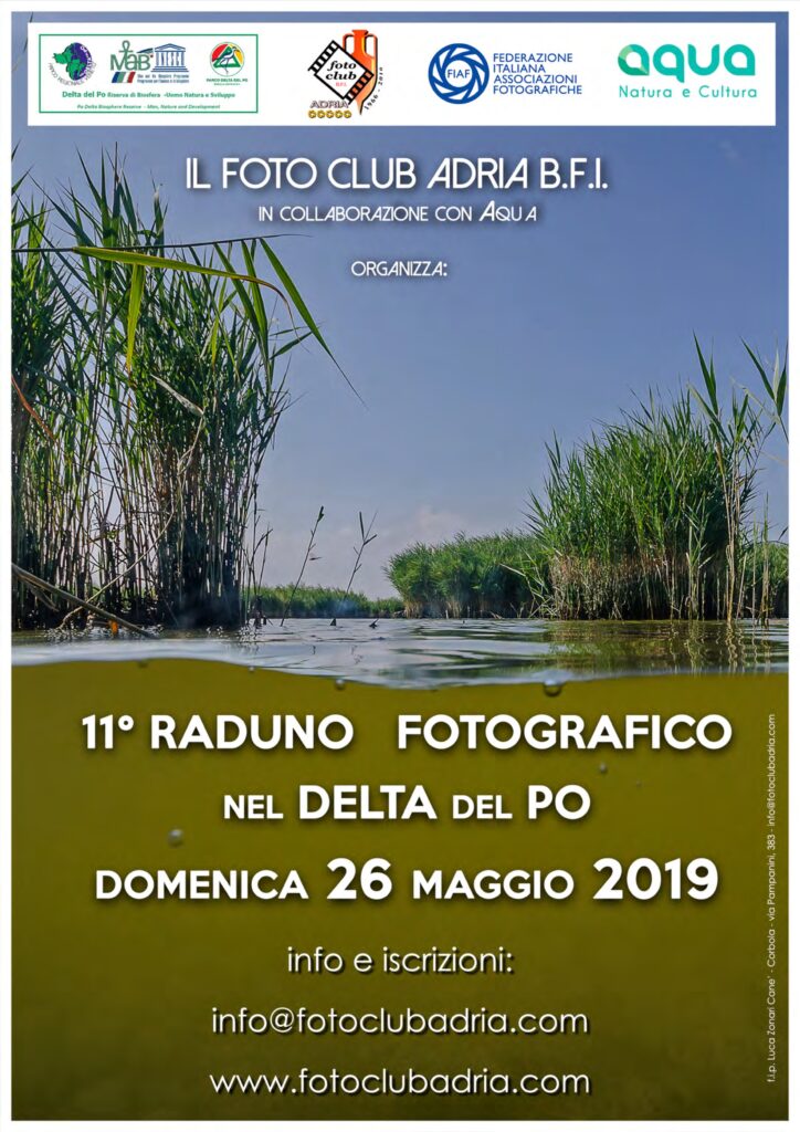 20190526 Rovigo Locandina XI fotoraduno nel Delta del Po