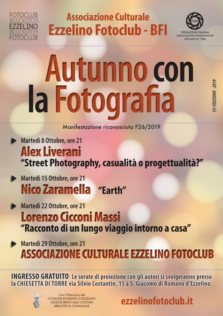 20191009 1029 Romano d Ezzelino Ezzelino fotoclub Autunno con la fotografia locandina