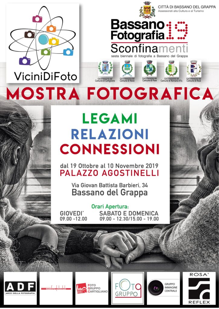 20191019 1110 Bassano del Grappa Ezzelino Fotoclub Legami Relazioni Connessioni locandina