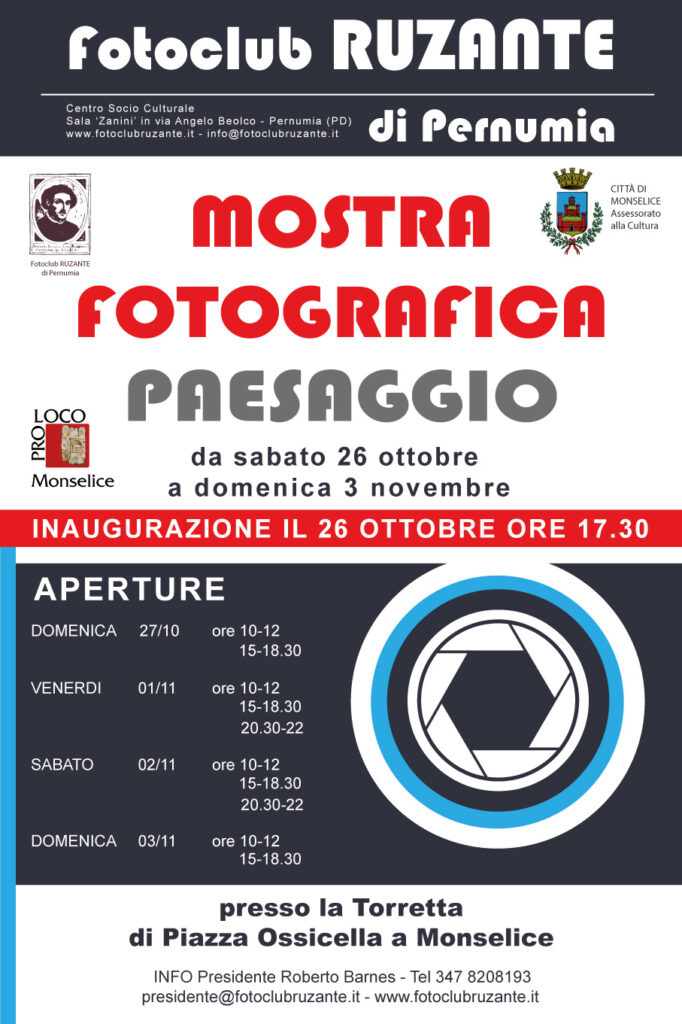 20191026 1103 Monselice FC Ruzante Paesaggio locandina