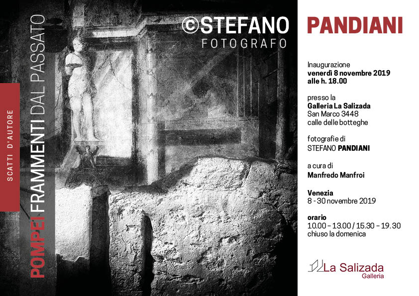 20191108 1130 Venezia Stefano Pandiani Pompei frammenti dal passato invito