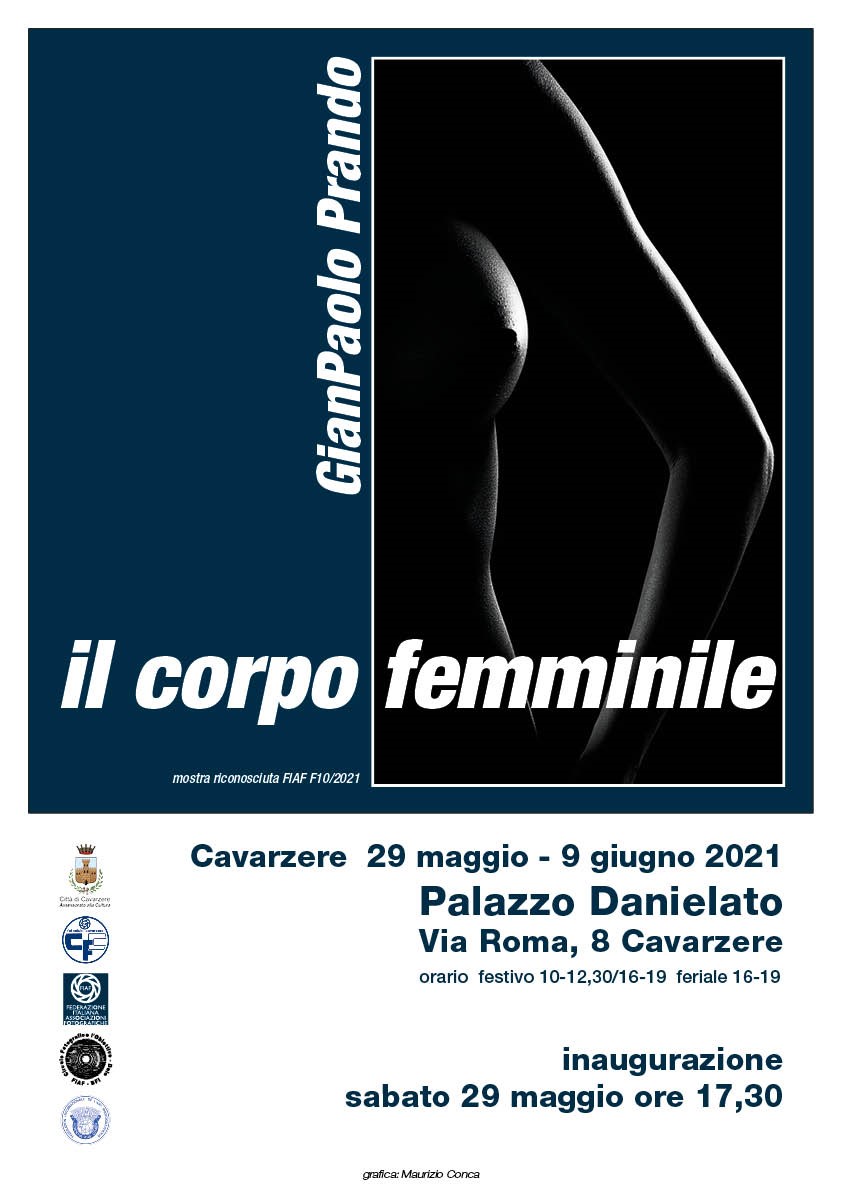 202010529 0609 Cavarzere Paolo Prando mostra il corpo femminile locandina