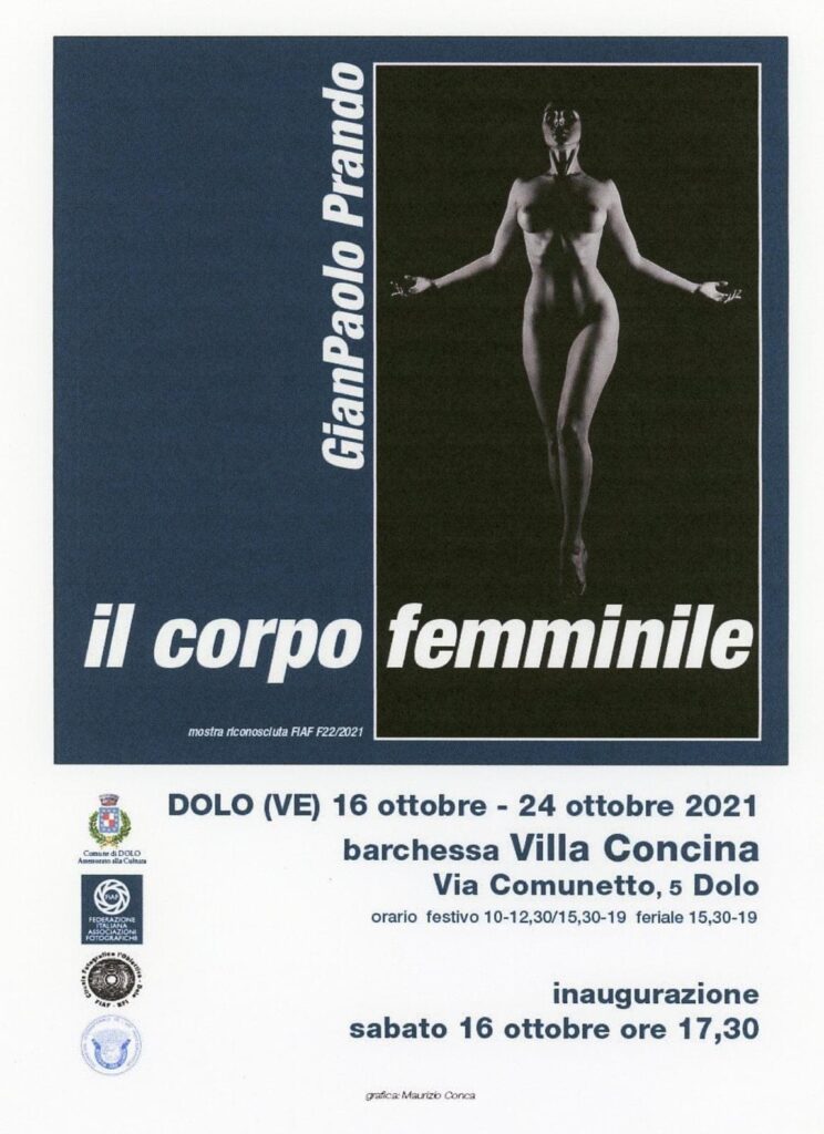 20211016 0124 Dolo Il corpo femminile Paolo Prando locandina